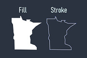 50 US States Icons, an Icon by Likewise Design Co. (Thumbnail 4 of 4)