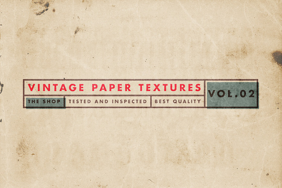 The Shop | Vintage paper textures vol. 02 preview 7
