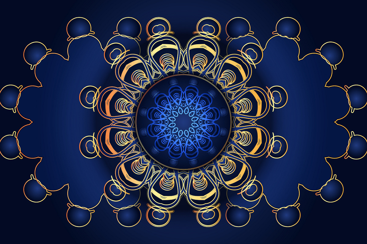 Mandala Ornamental Geometry Bundle, a Background Graphic by NJ Himel (Photo 86 of 92)