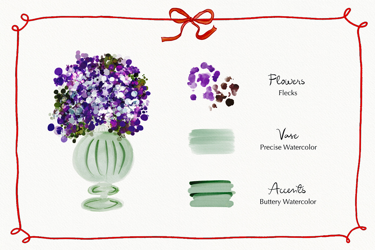 Eccentric Watercolor for Procreate, a Brush Add-On by Sofydoll Designs (Photo 3 of 8)
