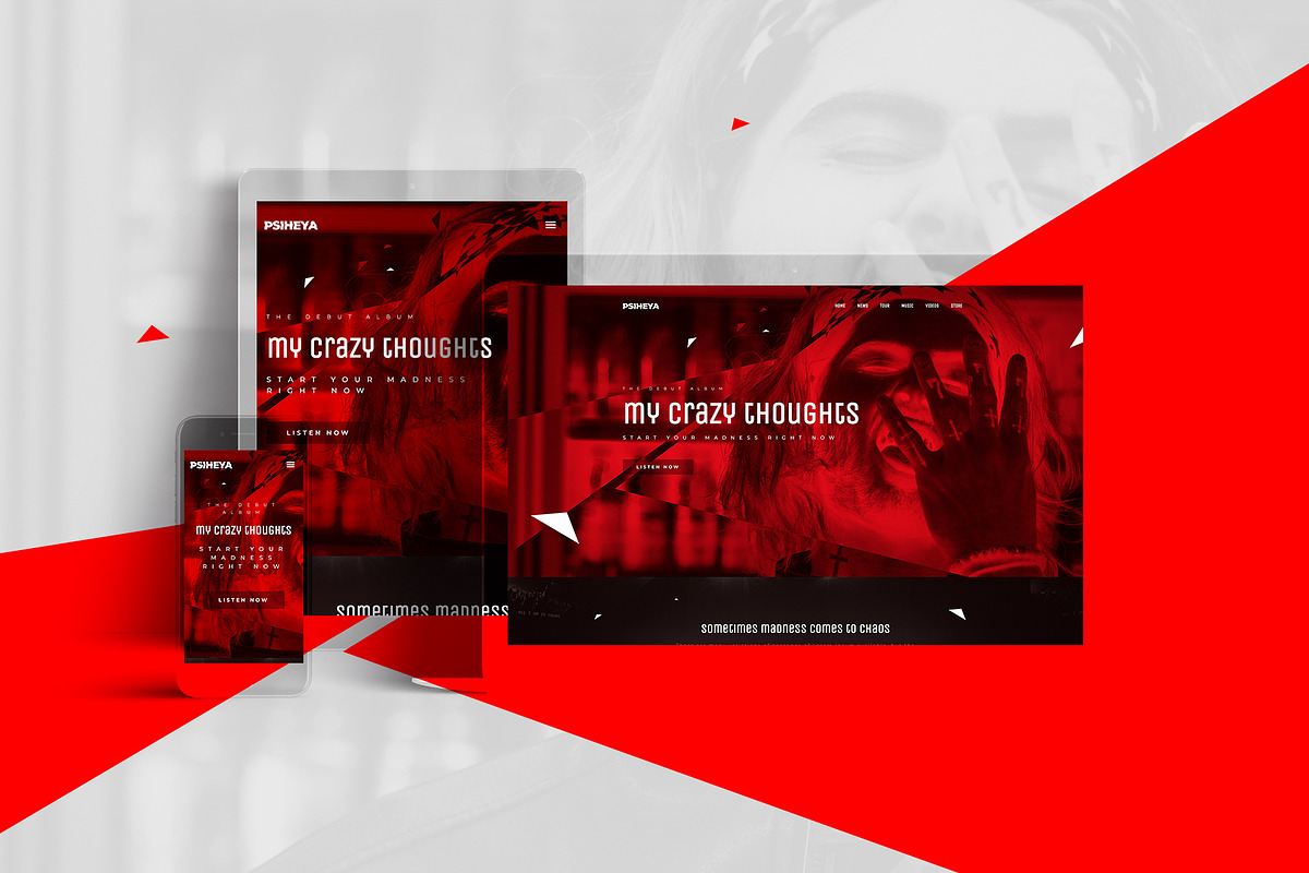Rap Artist - Elementor Pro Layout, a Websites & App Template by Ceaso Store (Photo 2 of 3)