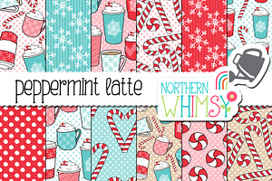 Christmas Patterns: Peppermint Latte