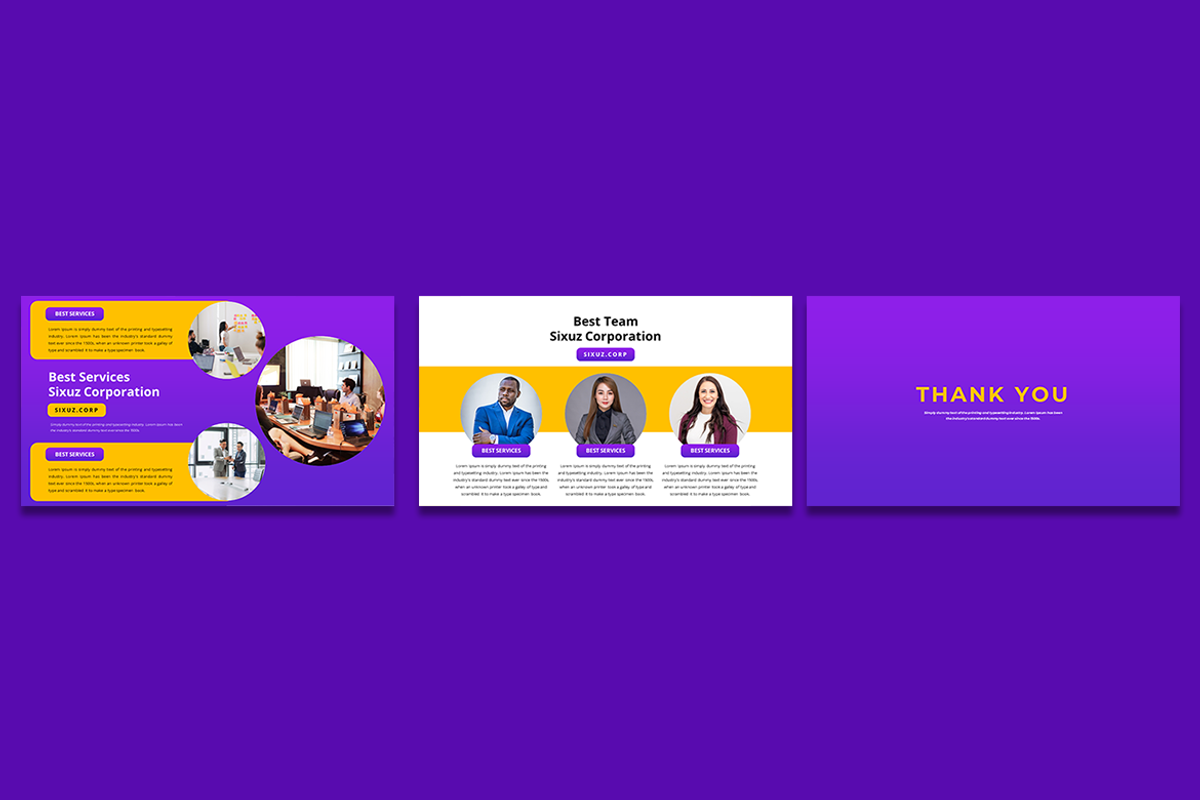 SIXUZ.CORP - PowerPoint Template, a Presentation Template by artchiles_design (Photo 4 of 4)