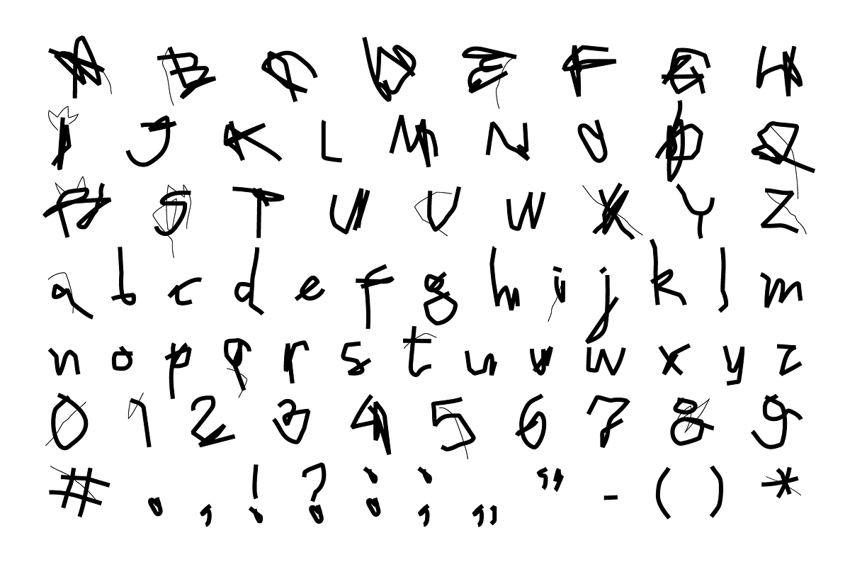 Grotesque defiant font Drop., a Handwritten Font by VyacheslavKolb (Photo 3 of 5)