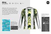 3D Trail Jersey Mockup, a Product Mockup by Mildstudio (Thumbnail 4 of 6)