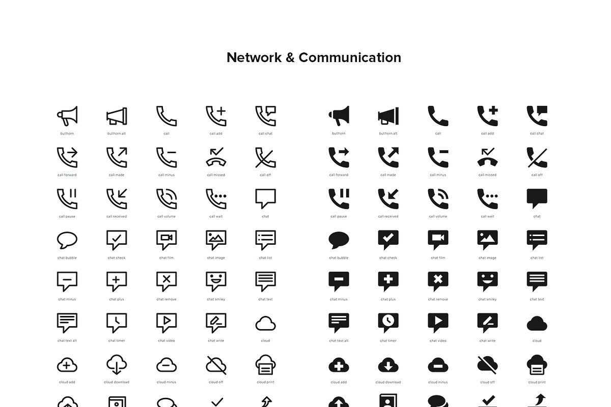 2,500 Line and Solid Icons, a Solid Icon by Icon54 (Photo 12 of 18)