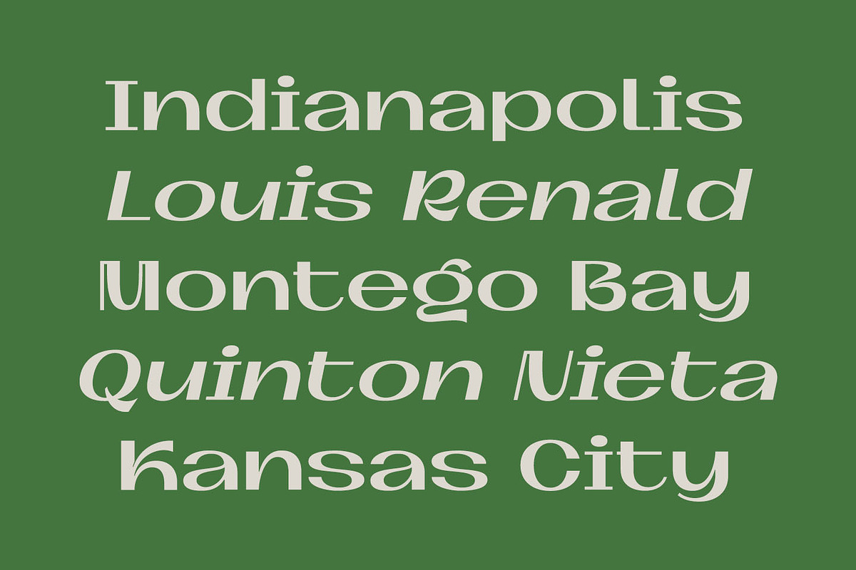 Kylie Boga Display Sans Font, a Sans Serif Font by Kulokale (Photo 6 of 10)