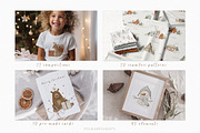 Christmas Time kids illustrations, an Animal Illustration by polikarpovaart (Thumbnail 2 of 11)