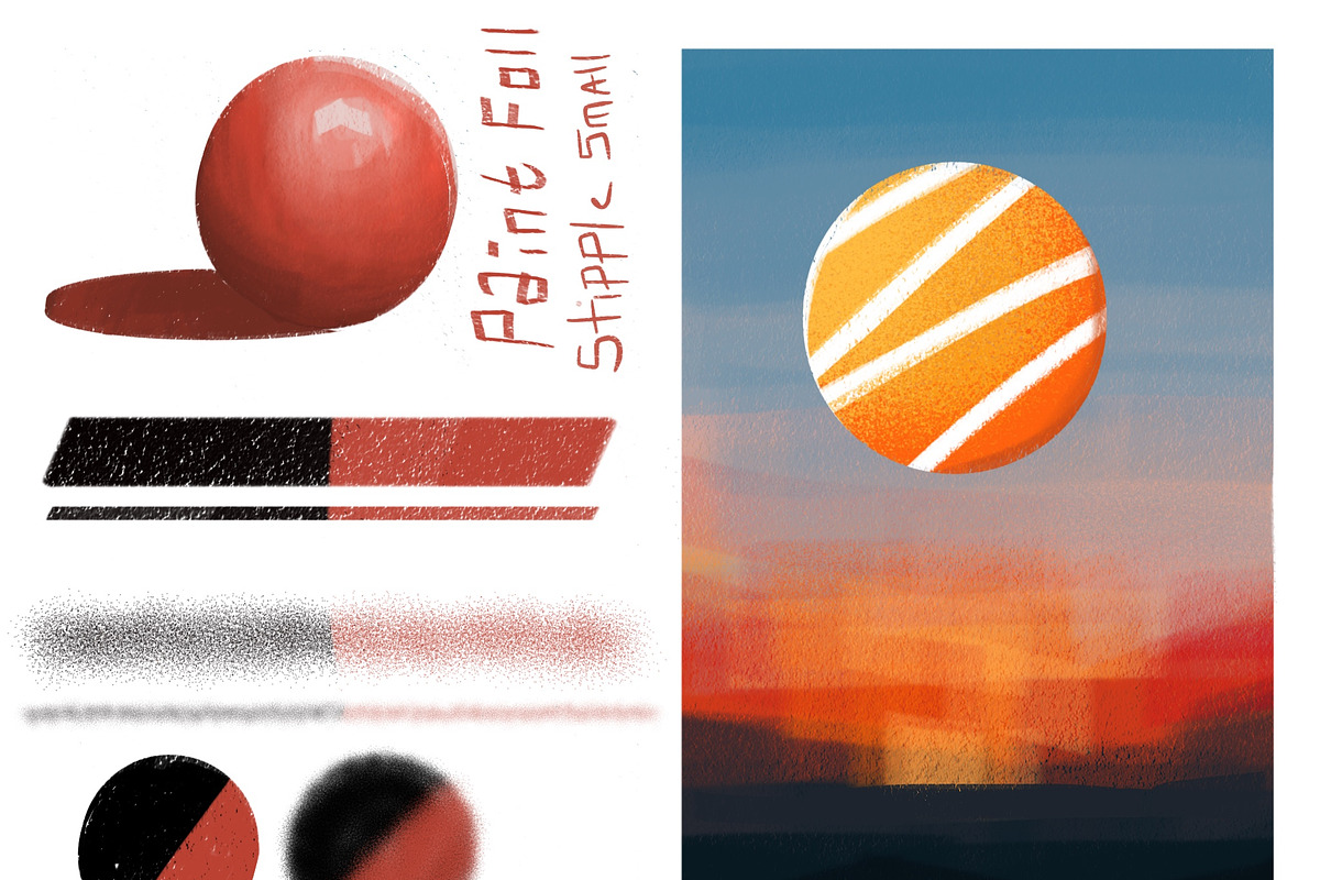 Illustration brush pack preview 6