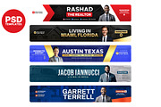 Realtor YouTube banner Bundle pack, a Social Media Template by Vaughn Studios (Thumbnail 1 of 7)