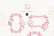Rose Pink Watercolor Floral, a Decorative Illustration by Lana Elanor (Thumbnail 6 of 14)