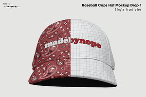 Baseball Caps Hat Mockup Drop 1
