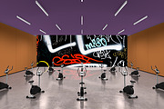 FITNESS GYM Mockup 06, an Advertising Mockup by Northern Kraft (Thumbnail 5 of 6)