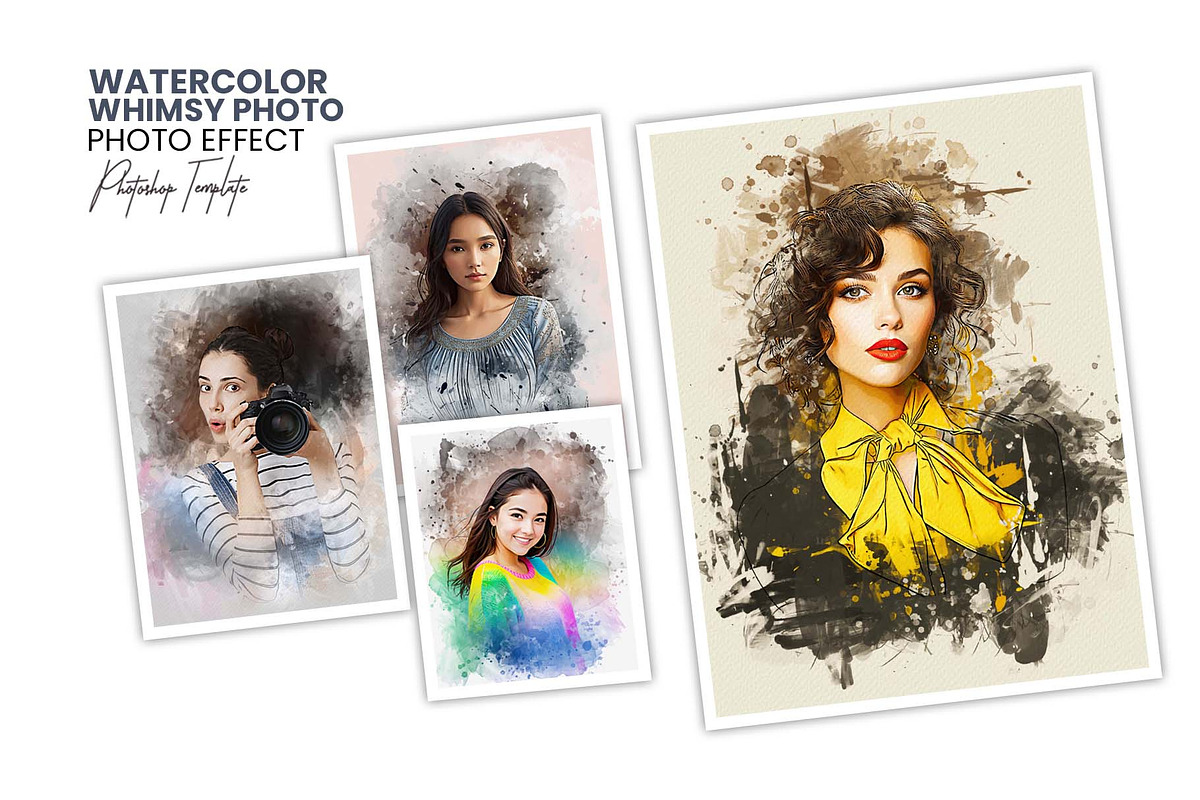 Watercolor Whimsy Photo Effect, an Action Add-On by MRI STUDIO (Photo 1 of 12)