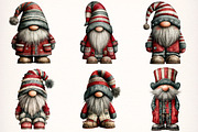 Vintage Santa Claus Striped Santa, a Transportation Illustration by Digital Artistic99 (Thumbnail 3 of 9)