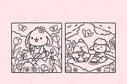 Bold & Easy Coloring Book Bundle, an Empty State Illustration by Neon Studio (Thumbnail 14 of 32)