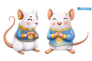 Chinese Zodiac signs, calendar 2020, an Icon by Allevinatis Studio (Thumbnail 2 of 13)