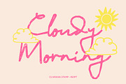 CS Ariana Stamp, a Script Font by Craft Supply Co. (Thumbnail 2 of 8)