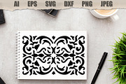 Stencil Background, a Decorative Illustration by MARYCRAFTIRIA (Thumbnail 3 of 3)