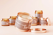 Amber Glass Candle Mockup Bundle, a Packaging Mockup by pmvch (Thumbnail 10 of 135)