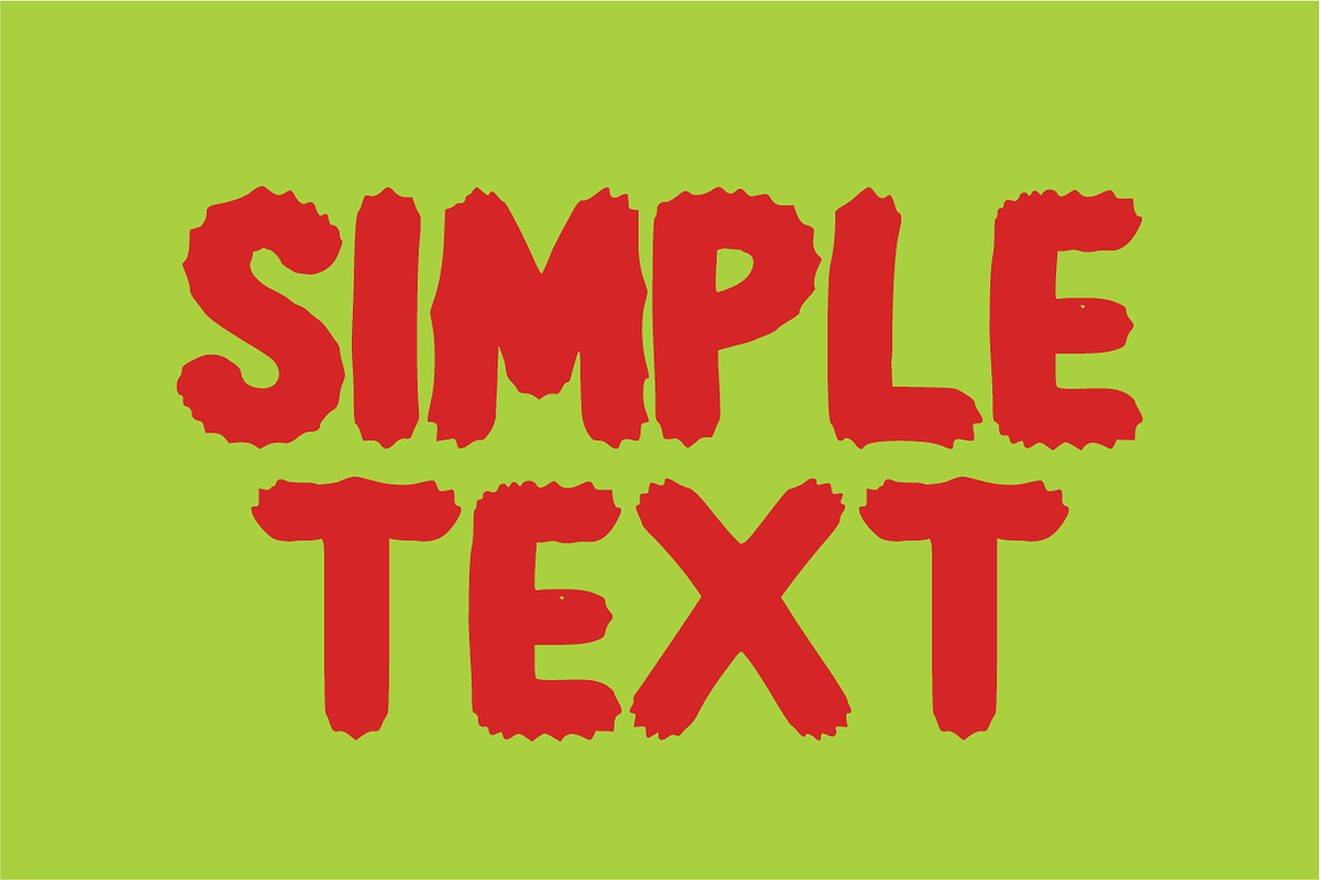Baby Grinch - Playful Textured Font, a Sans Serif Font by KiddoGlyphs Studio (Photo 3 of 4)
