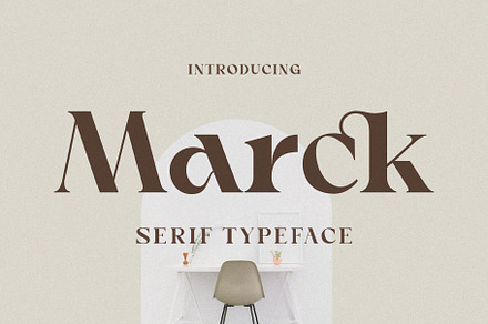 Marck _ Modern Typeface