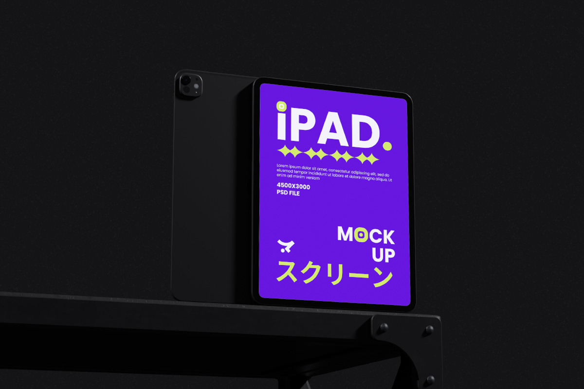 iPad Mockup, an iPad Mockup by Rielismee (Photo 2 of 5)