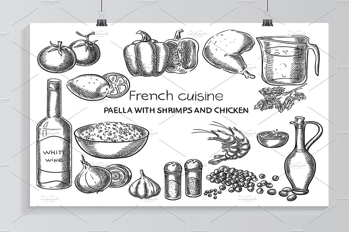 French cusine., a Food Illustration by © Fisher Photostudio (Photo 7 of 7)