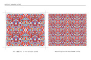 Palampore Butterfly Batik Print, a Pattern Graphic by ASTUDIO (Thumbnail 2 of 5)