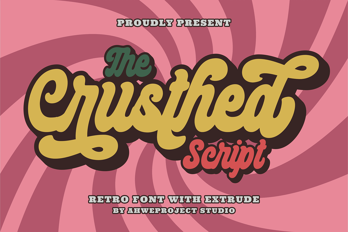 The Crusthed, a Script Font by ahweproject (Photo 1 of 10)