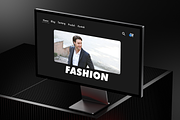 Website Template, Fashion Style, a Landing Page Template by Al Pavo Studio (Thumbnail 1 of 4)