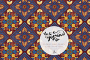 Tuscany Tiles Wine Seamless Patterns, a Pattern Graphic by KaramfilaS (Thumbnail 9 of 18)