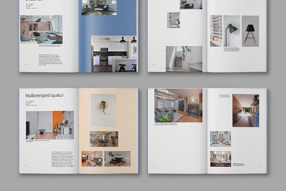 Minimalist Portfolio Template, a Magazine Template by Grafvish (Photo 5 of 5)
