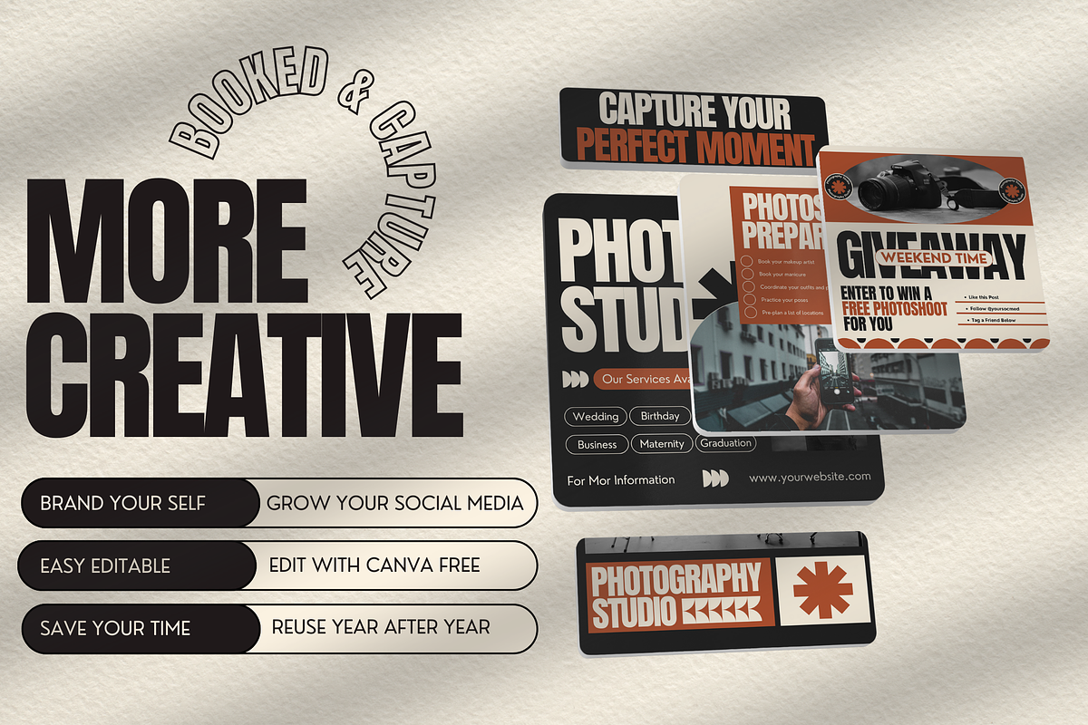 Photography Instagram Template, a Social Media Template by Branding Victory STD (Photo 7 of 10)
