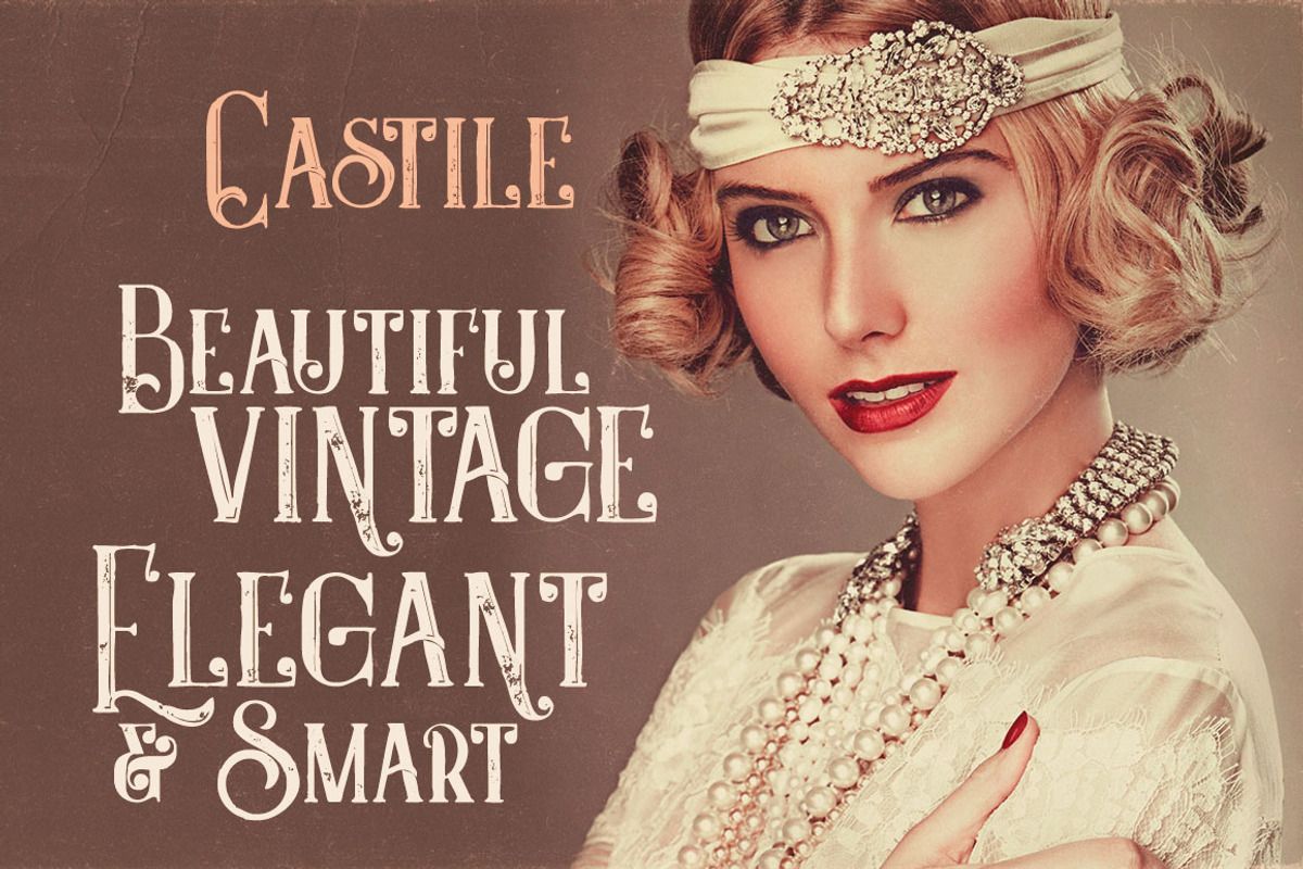 Castile - Display Font preview 3