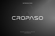 Cropaso, a Font by garismantra (Thumbnail 1 of 4)