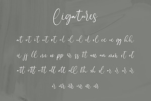 Cultured - Natural Handwritten Font