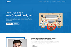 Lancer-Creative Html Portfolio