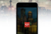 BREAKING NEWS UI, a Templates & Theme by UX Monster (Thumbnail 1 of 9)