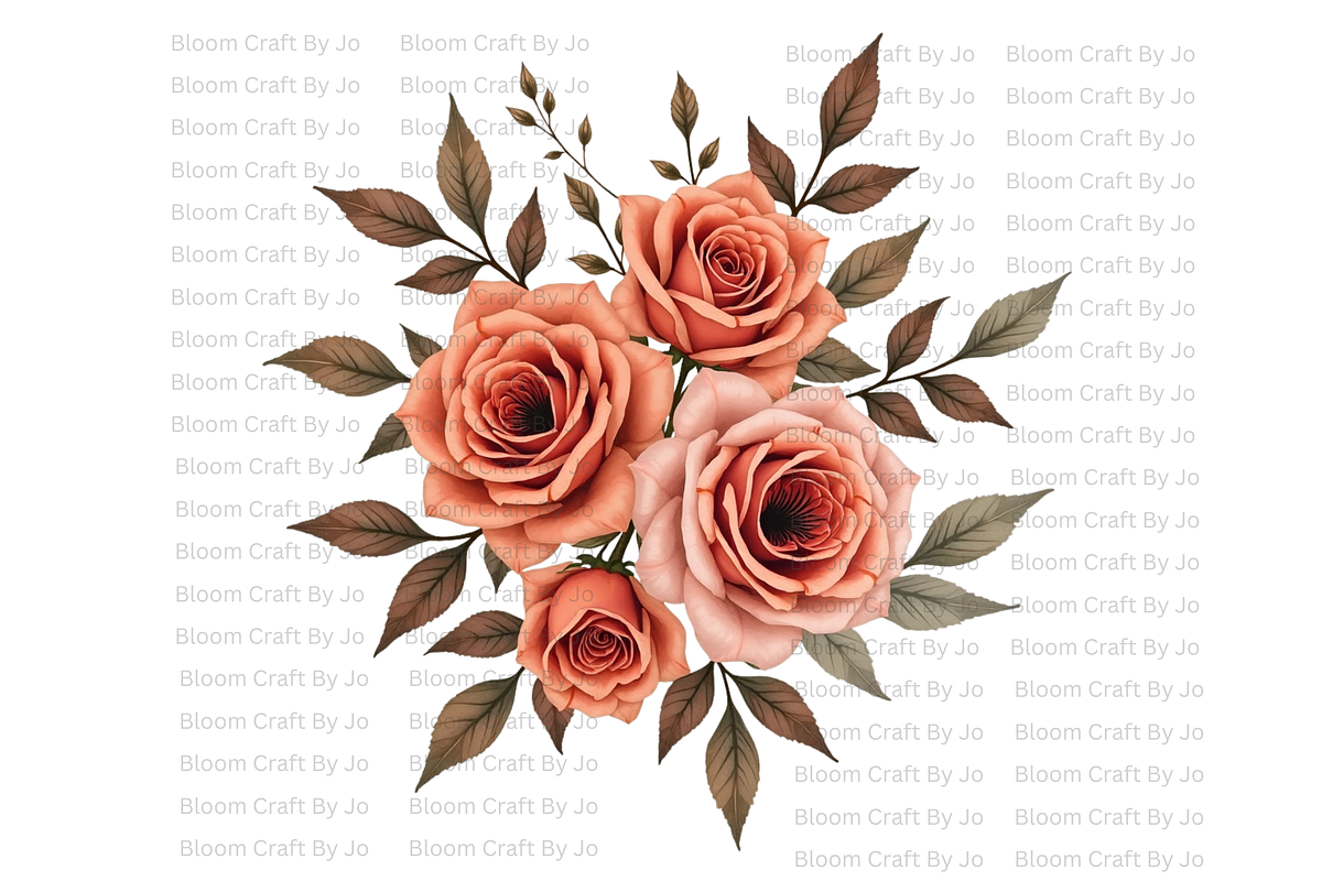 Mixed Bundle - Terracotta Flowers, a Decorative Illustration by Bloom Craft Creations (Photo 11 of 20)