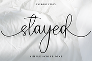 Stayed, a Sans Serif Font by InermediaSTUDIO (Thumbnail 1 of 8)
