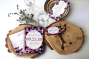 Anemon Wedding Set, an Invitation Template by holaholga (Thumbnail 4 of 5)