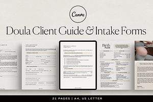 Doula Client Guide & Intake Forms