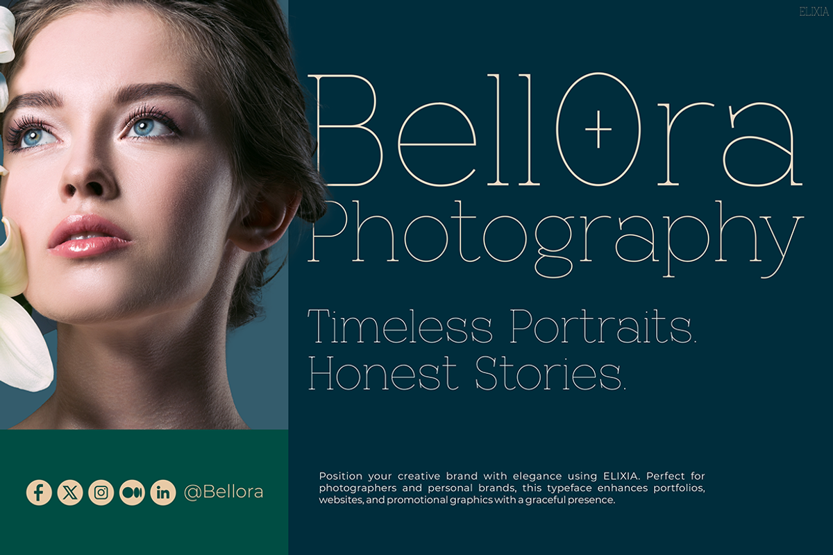 Elixia, a Font by Pinisi ART (Photo 3 of 10)