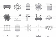 Physics GreyScale Icons, an Icon by IconBunny (Thumbnail 2 of 2)