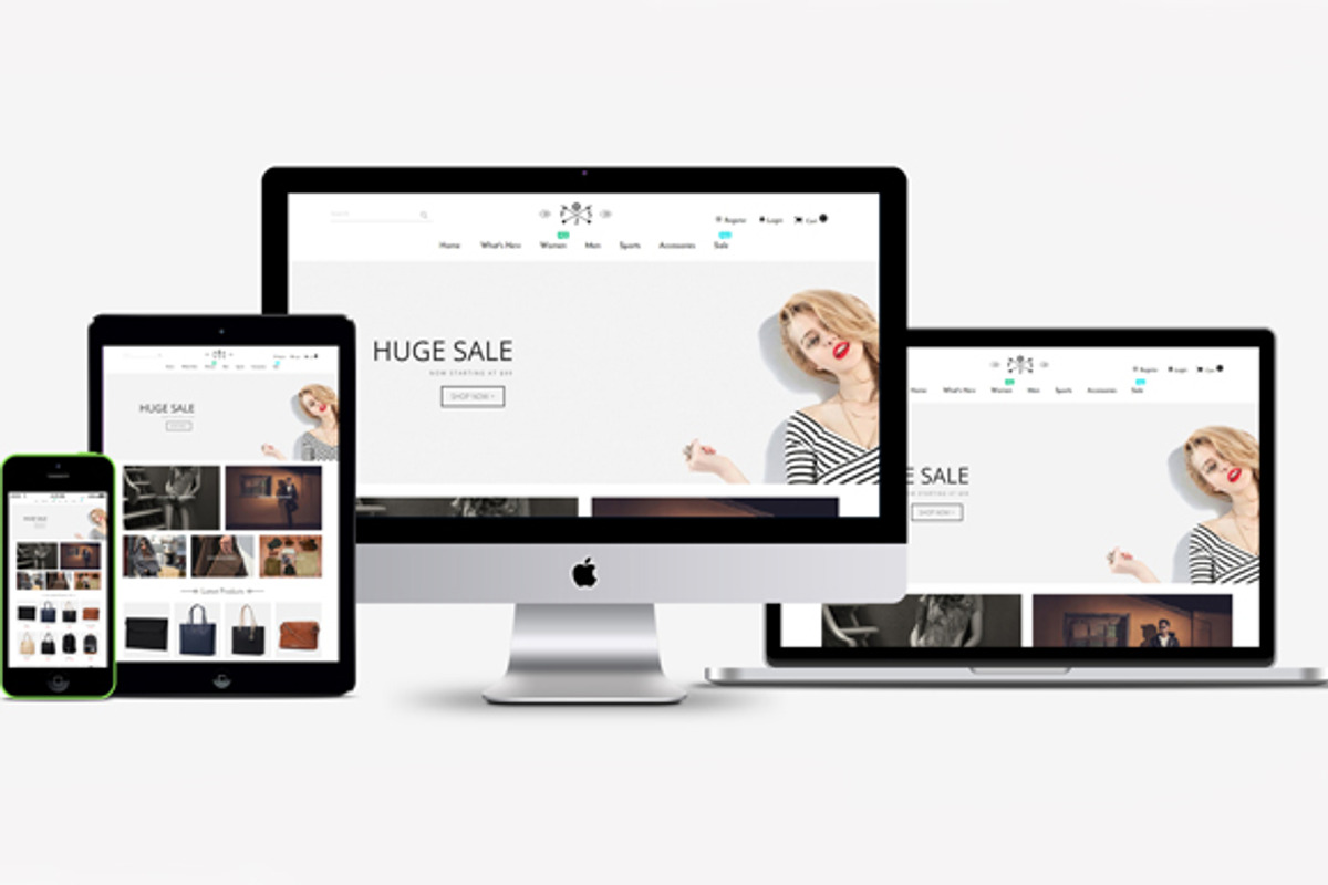 Responsive Magento 2 Fashion Theme, a Websites & App Template by Cmsideas (Photo 2 of 2)
