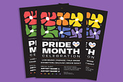 Pride Month Celebration Flyer, a Flyer Template by Gumico Studio. (Thumbnail 3 of 3)