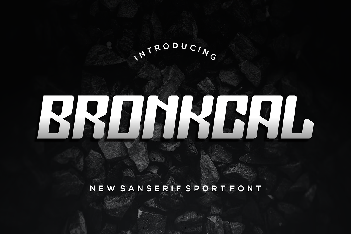 Bronkcal Italic, a Serif Font by albert_kalingga (Photo 1 of 5)