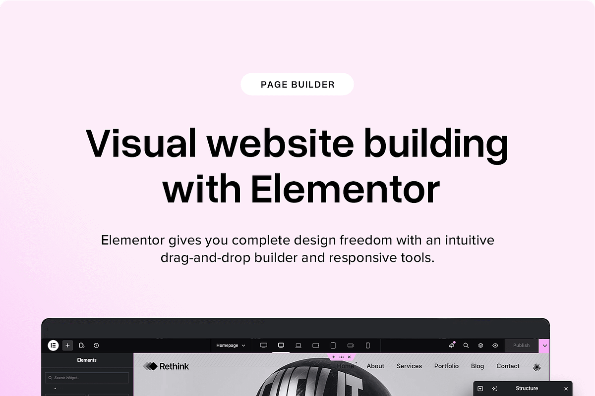 Brandberry Elementor WordPress Theme, a WordPress Template by treethemes (Photo 4 of 11)