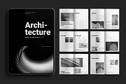 Digital Architect Brochure Template, a Brochure Template by E-Type (Thumbnail 1 of 7)